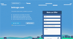 Desktop Screenshot of betcsgo.com